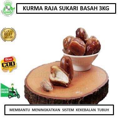 

Kurma Raja Sukari Kurma Basah Murah Oleh Oleh Haji Dan Umroh/Dus 3Kg