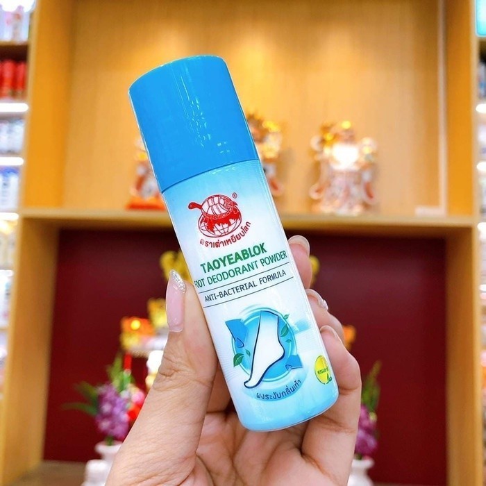 

spray-foot- taoyeablok foot deodorant powder (bedak cegah bau kaki)