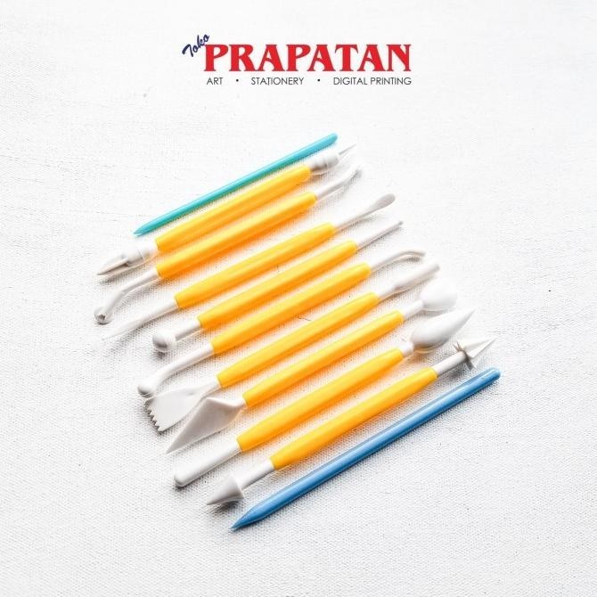 

Discount Alat Butsir / Alat Ukir / Clay Knife Plastik Vt31/10 Update 2024