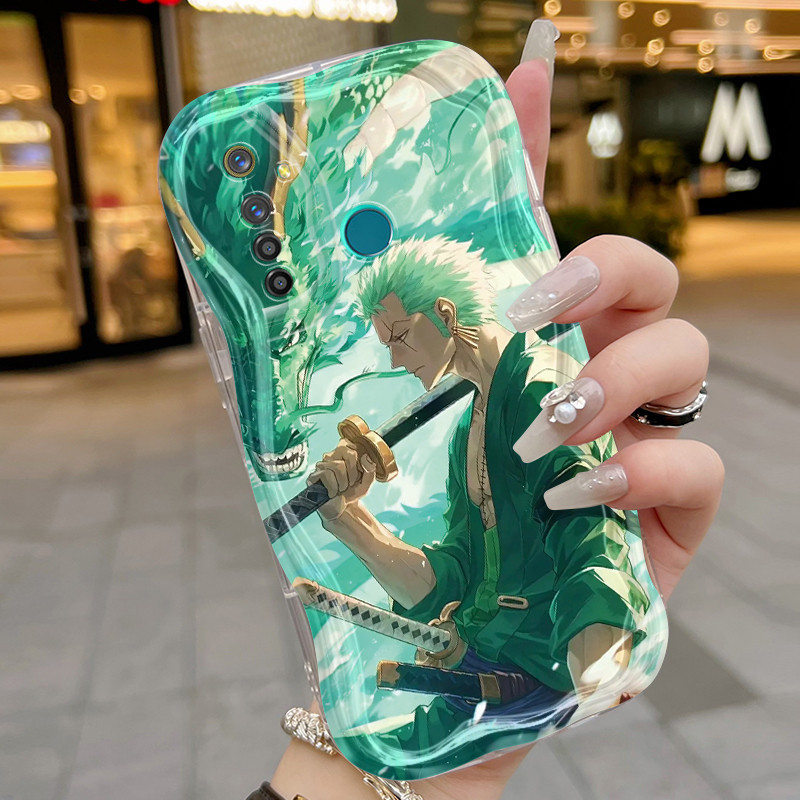 Casing Hp Realme 5 Pro Realme Q Case Casing lembut Softcase sarung HP pola One Piece Kesing ponsel t