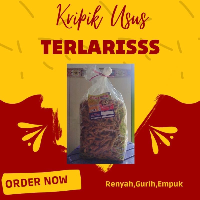 

KRIPIK USUS 20GR DEPOR SNACK