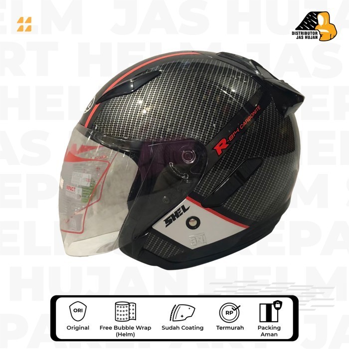 Helm Shel Max Rover - 814 Carbon Orange