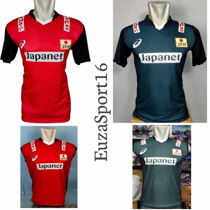 SALEE jersey voli timnas japan kaos atasan volly printing