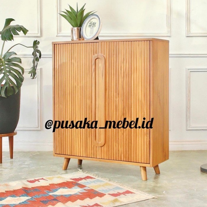 lemari rak sepatu susun kayu jati minimalis, lemari rak buku kayu jati