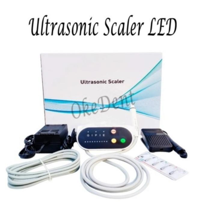 Scaler Scaller Ultrasonic Led Non Led Portable Perontok Karang Gigi