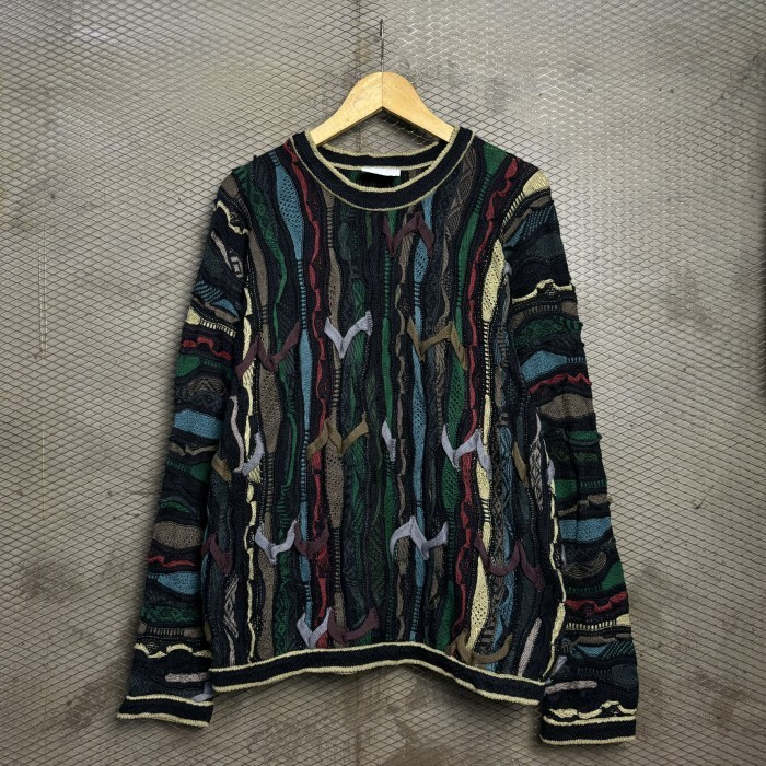 VINTAGE COOGI 3D KNIT SWEATER