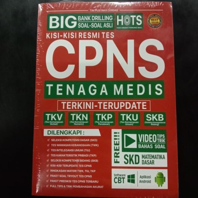

BUKU CPNS - TENAGA MEDIS CPNS KESEHATAN BIG DRILLING TES CPNS TERKINI