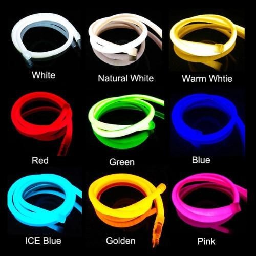 LAMPU HIAS SELANG NEON FLEX BULAT IP65 50METER LED STRIP FLEXIBLE 220V