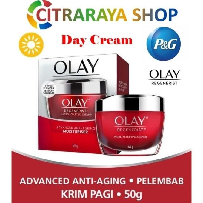 Olay Set Microsculpting Regenerist Day Cream + Night Cream + Serum