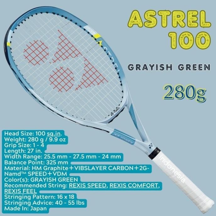 Raket Tenis Yonex Astrel 100/Tennis Racket Yonex Astrel 100 Original