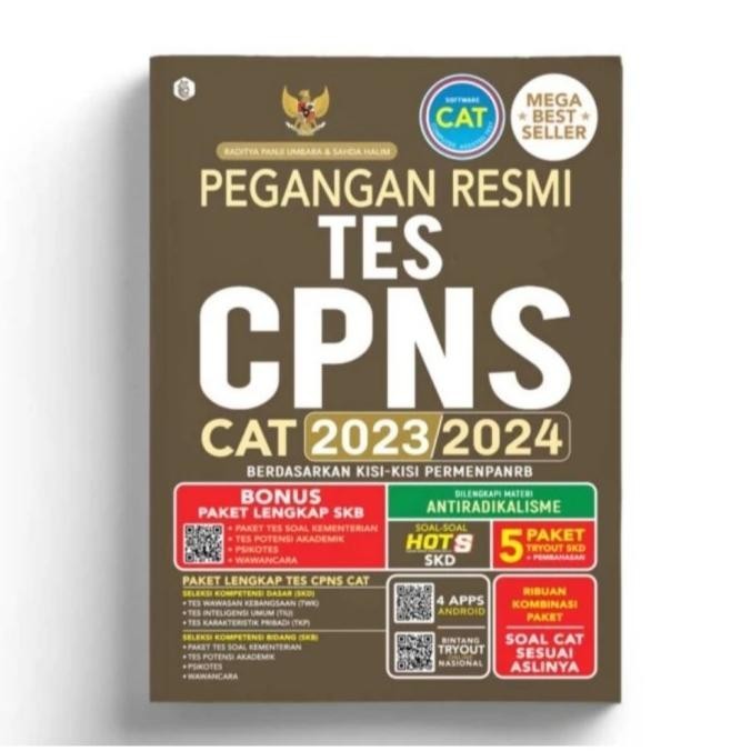 

Pegangan Resmi Tes CPNS CAT 2023/2024 - Raditya Panji Umbara