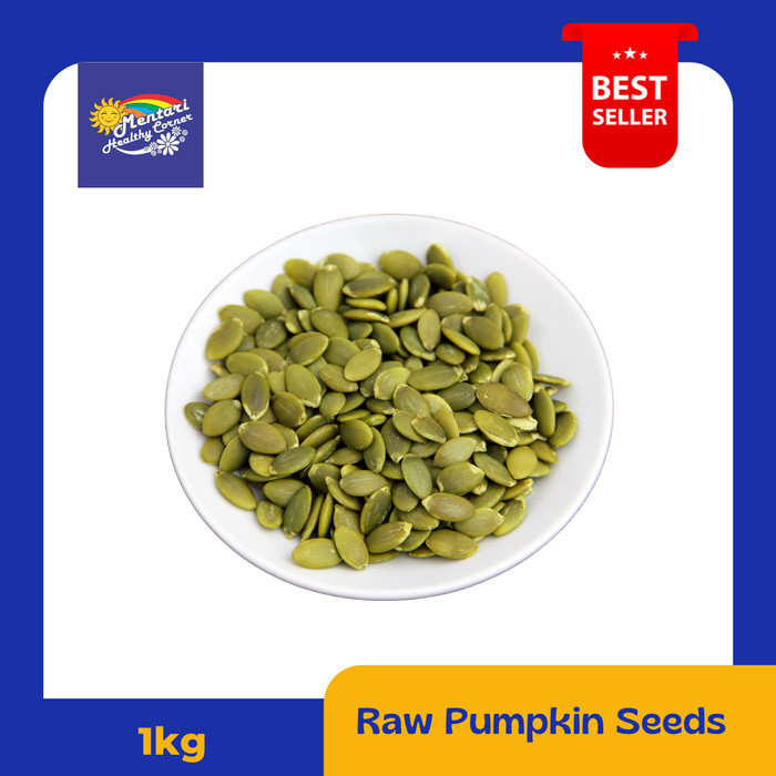 

TERMURAH Pumpkin Seed Raw 1KG / Biji Labu Mentah 1KG