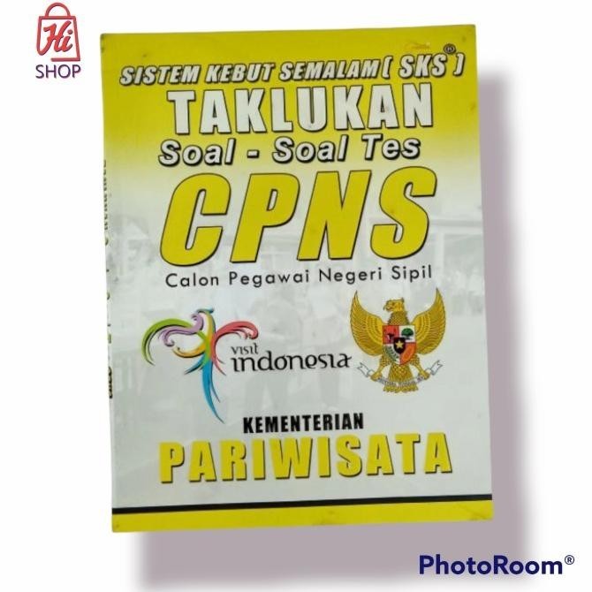 

Buku SKS Taklukan Soal-Soal Tes CPNS Kementrian Pariwisata