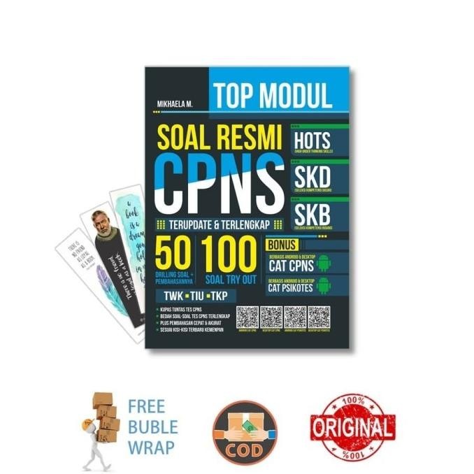 

BUKU TOP MODUL SOAL RESMI CPNS TERUPDATE & TERLENGKAP