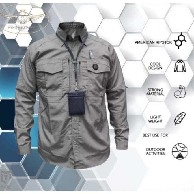 Baju Seragam Lapangan_Baju Pdl_Baju Outdoor _Baju Tactical _Baju Cargo