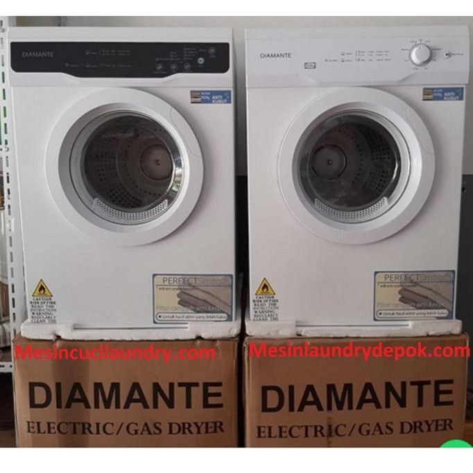 MESIN PENGERING LAUNDRY MERK DIAMANTE PAKAI GAS LPG