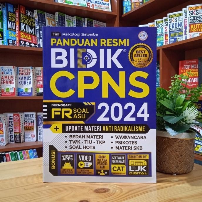 

BUKU PANDUAN RESMI BIDIK CPNS TERBARU 2024 + SOAL-SOAL ASLI FR