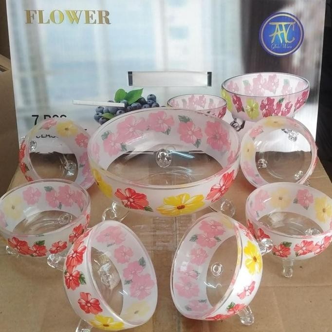 Mangkuk cocktail/ es buah isi 7 pc / set
