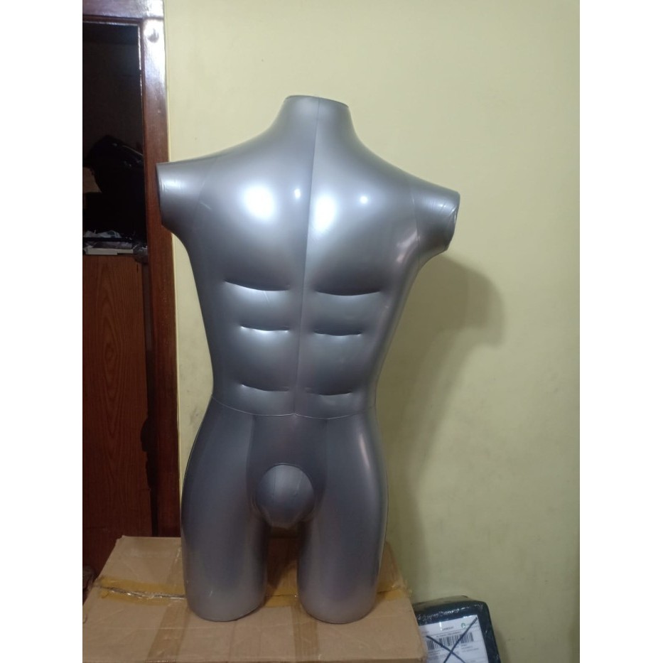 Terbaru Manekin Balon Body Cowok Pria Dewasa/Patung Balon Full Body Dewasa Promo Terlaris
