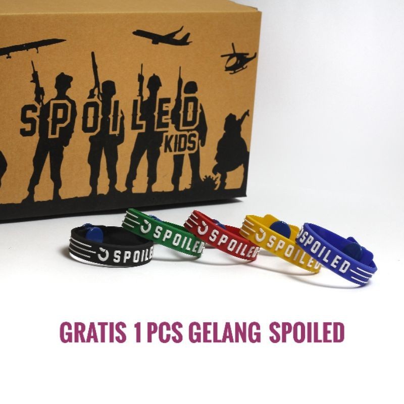 Promo Mega Sale 5.5 // Sandal Slop Anak Cowok Spoiled Krakatau Vulcanic Tali Adjustable Size 31 32