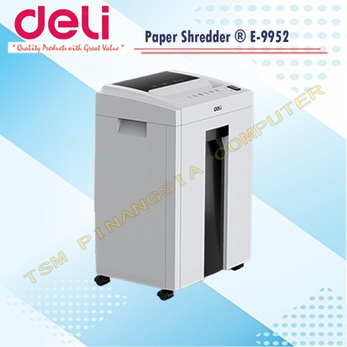 

Deli E9952 / E 9952 Paper Shredder - Mesin Penghancur Kertas