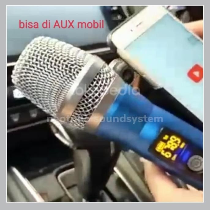 Wireless Mic Karaoke Di Speaker Harman Kardon Onyx / Lainya Via Aux Combact