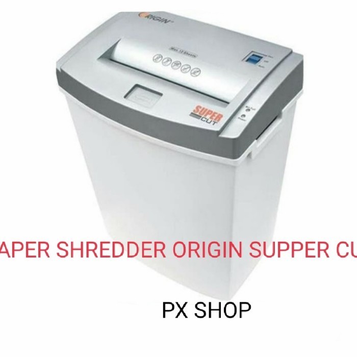 

MESIN PENGHANCUR KERTAS/PAPER SHREDER ORIGIN SUPER CUT