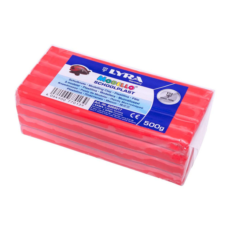 

Lyra-Modelling Clay 500Gr Red (806017)