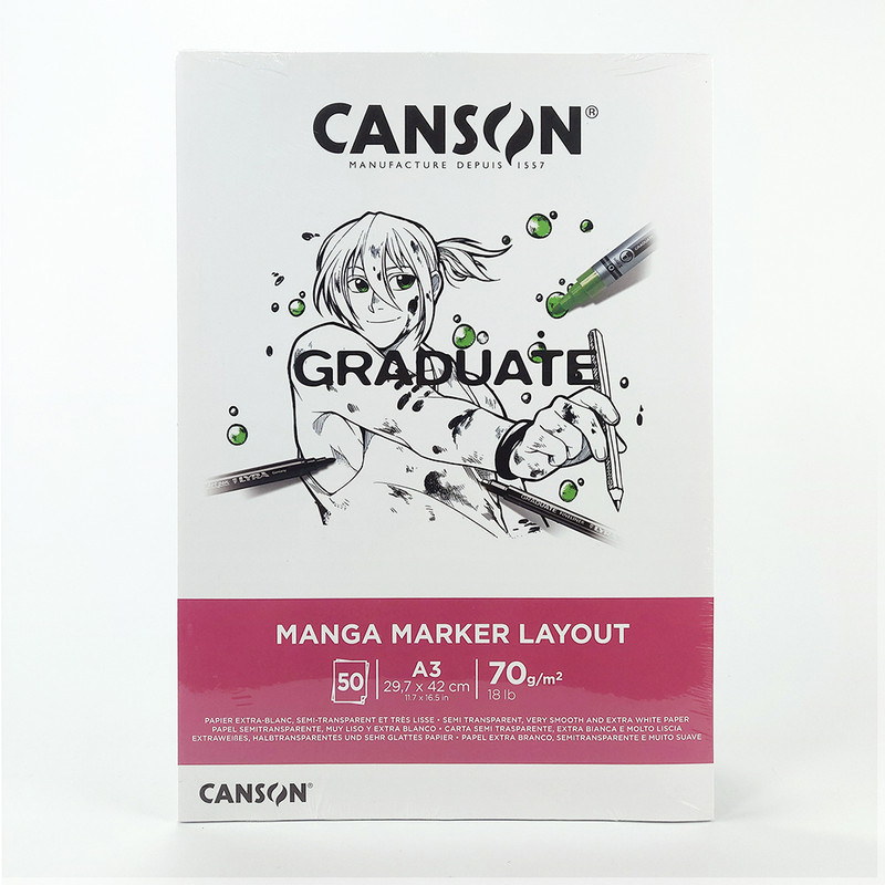 

Canson Graduate Manga Marker Layout A3