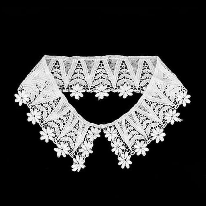 

Torenda Renda Krah Motif Bunga (white) / Set -NA2016