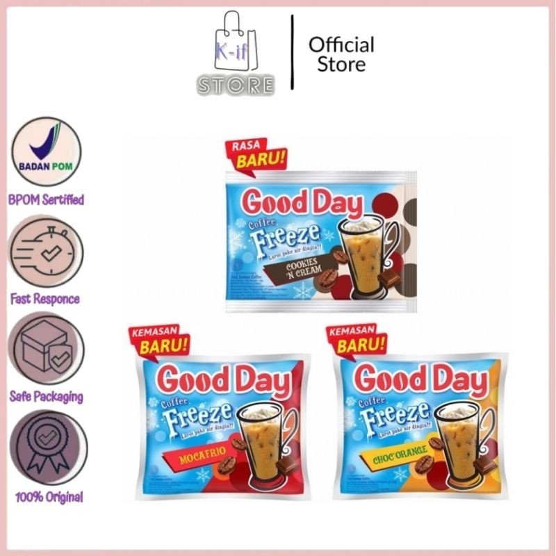 

[K-ifstore] Good Day Freeze Kopi Renceng Isi 10 Sachet