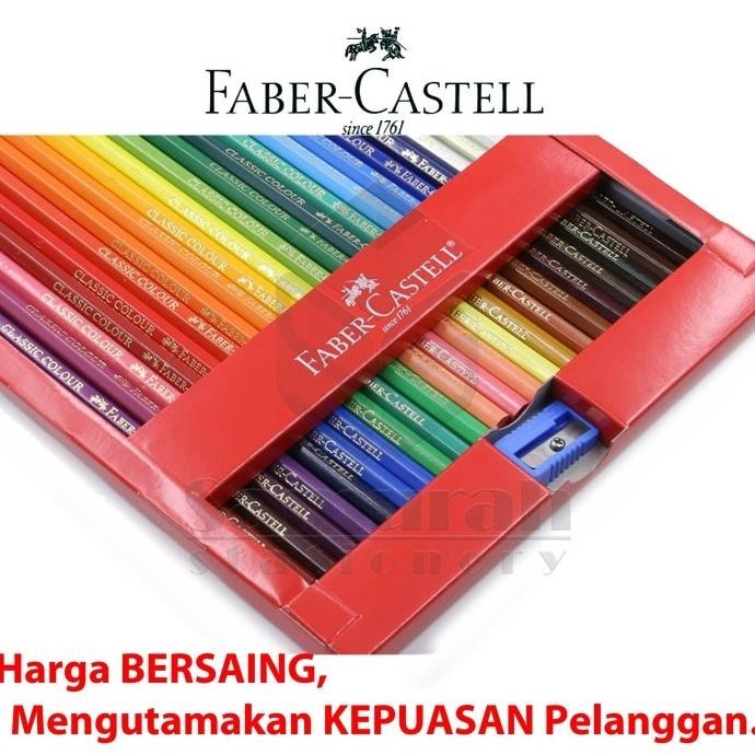 

Pensil Warna Faber Castell 48 Warna Classic Color Pencil Faber-Castell