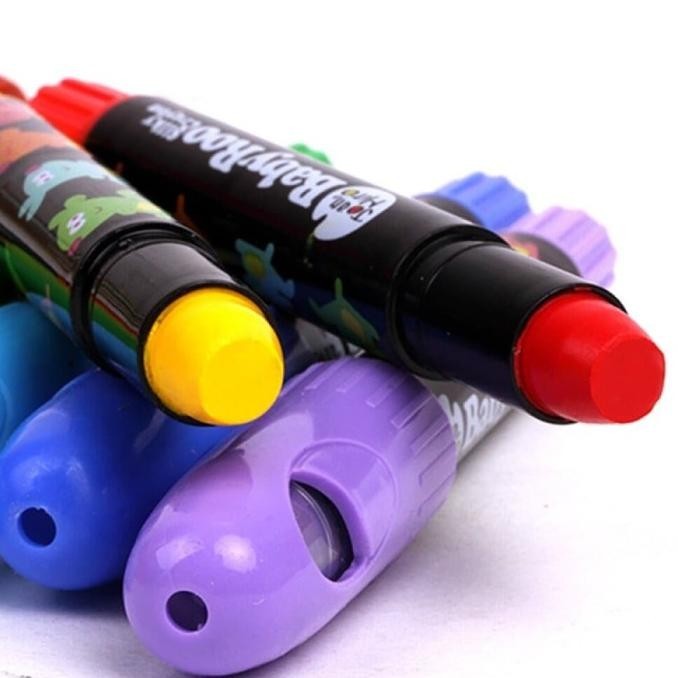 

Joan Miro Babyroo Silky Crayon 24 Color Face Painting Washable Crayon