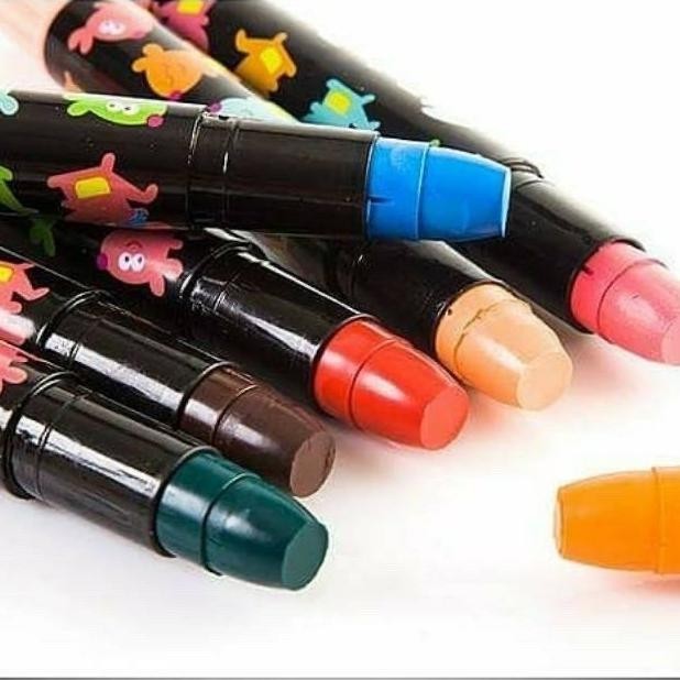 

Joan Miro Babyroo Silky Crayon 36Pcs Body Face Painting Children Safe