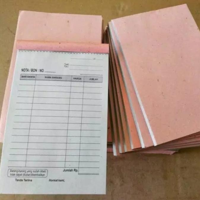 

Nota Order Custom / Pesanan Dengan Ekspedisi Lokal / Formalitas