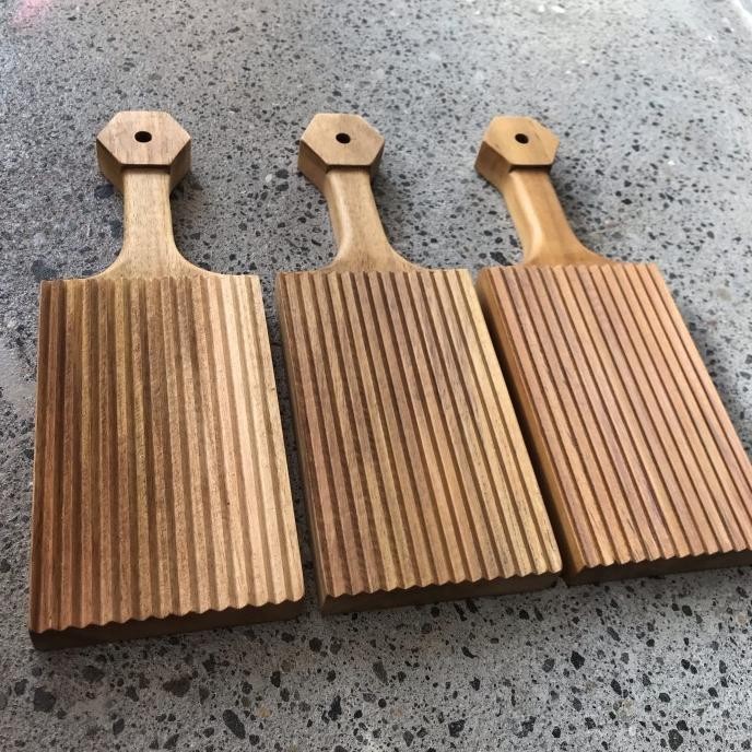Gnocchi Board / Pasta Board / Wood Board / Cetakan Gnoochi