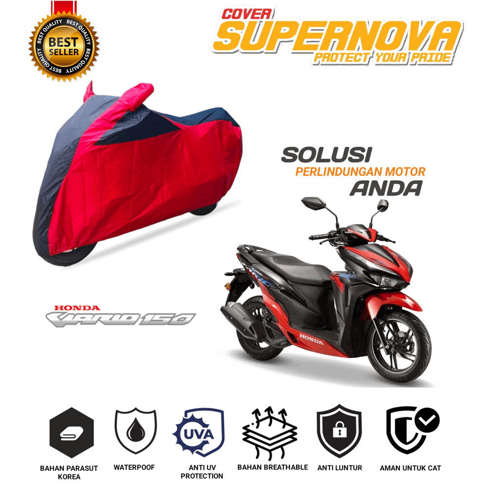 sarung motor vario 150 cc cover motor vario 150 cc