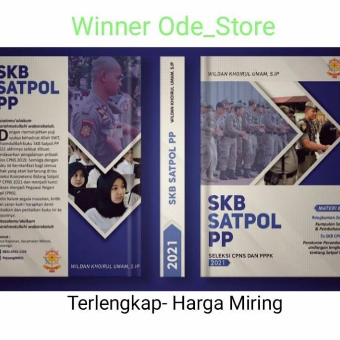 

Buku SKB SATPOL PP CPNS 2021/Original-T'UpDate-T'lengkap-Harga MirinG