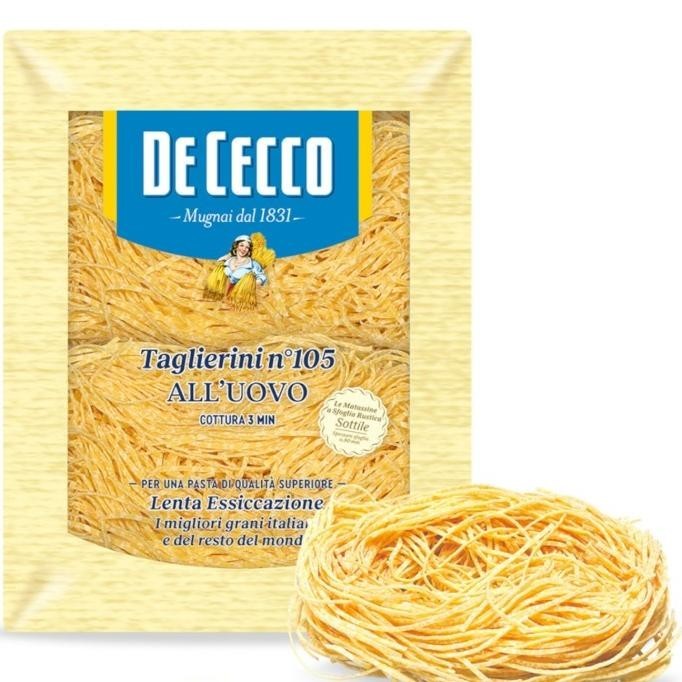 

De Cecco Taglierini N.105 All'Uovo Egg Pasta 250G