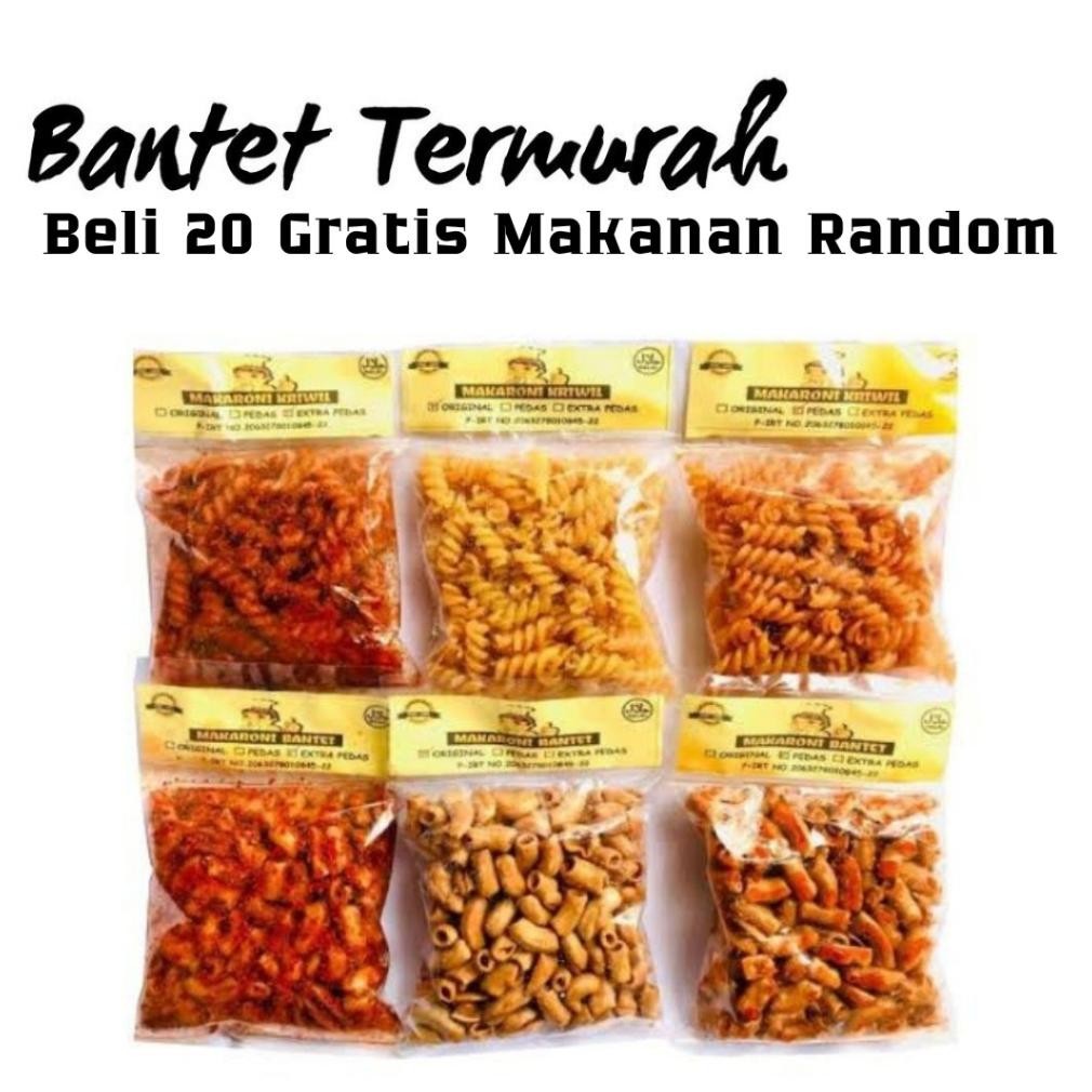 

MAKARONI BANTET TASIKMALAYA CAP KOKI - MAKARONI BANTET PEDAS - KRIWIL BANTET