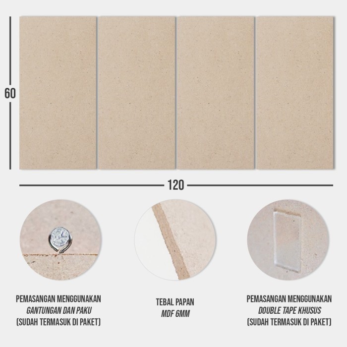 Hiasan Dinding Walldecor Peta Dunia