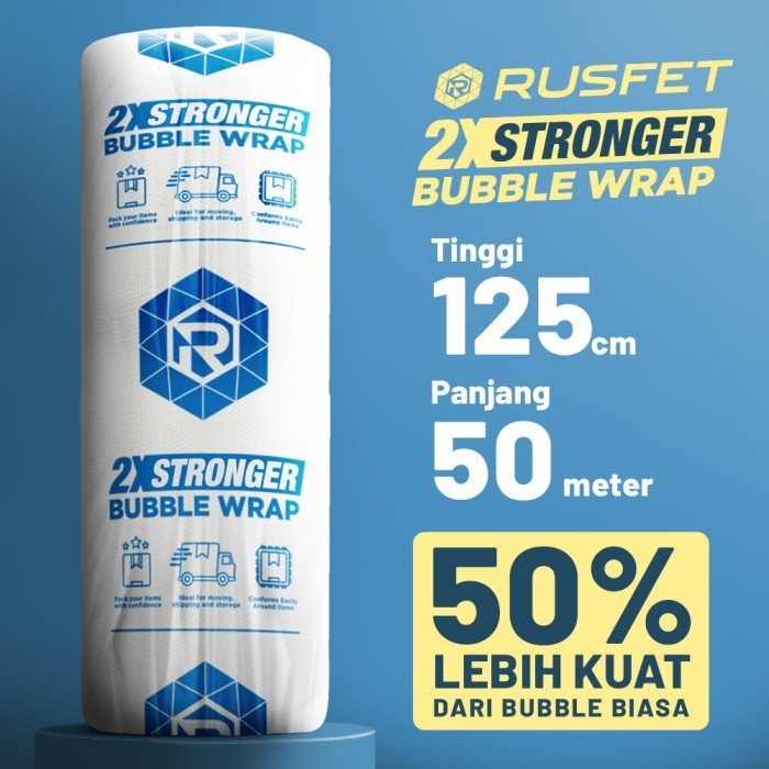 

Terbaru Bubble / Buble / Babel Wrap Roll Bening Spesial 125X50 Promo Terlaris