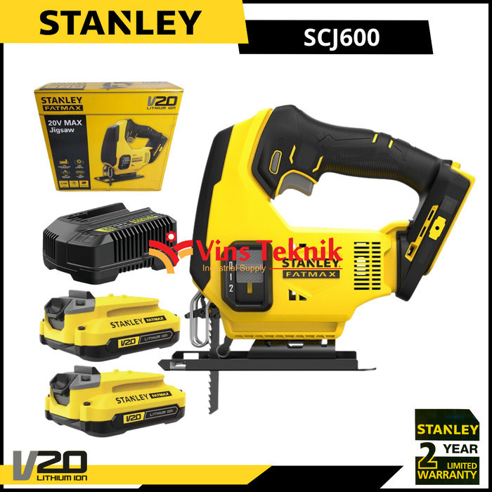Mesin Gergaji Jigsaw Baterai Cordless Jig Saw Scj 600 Stanley Scj600