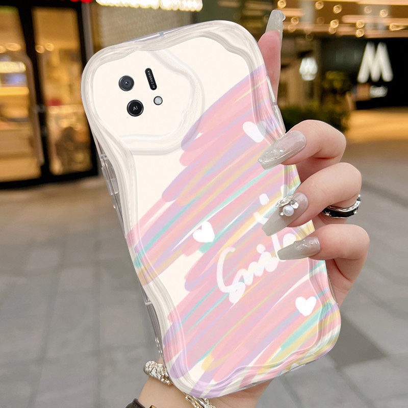 Casing Hp OPPO A16K OPPO A16E Case casing HP grafiti cat air Kesing ponsel Softcase lembut baru tren