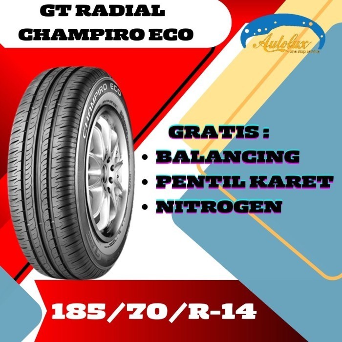 Ban Mobil Gt Radial Champiro Eco 185/70/R14