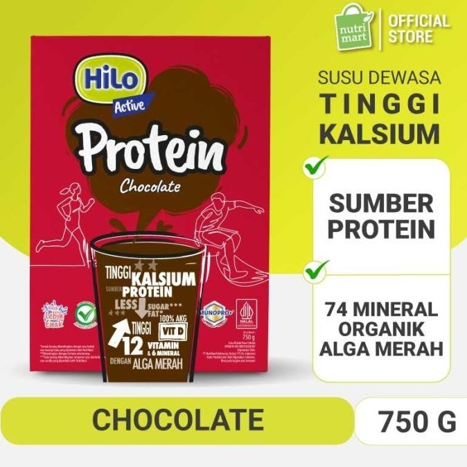 

HiLo Active Chocolate 750gr - Susu Tinggi Kalsium