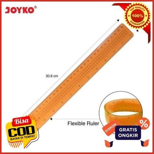 

Bisa Cod (1Pcs) Flexible Ruler Penggaris Lentur Joyko Rl-301 30 Cm Jaminan Quality