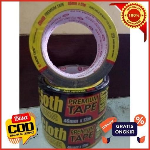 

Baru Cloth Tape Nachi 46Mm Lakban Kain Plakban Selotip Isolasi Jilid Jaminan Quality