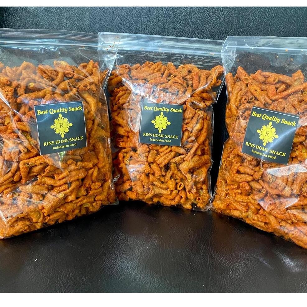 

Kripik Usus Ayam Krispi Balado 500gr