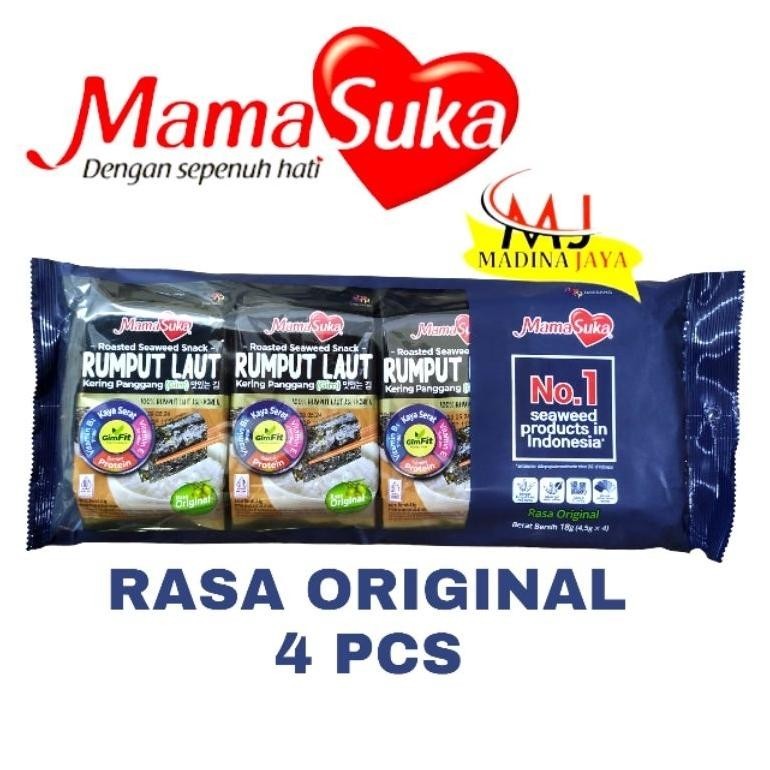 

Rumput Laut Panggang GIM Mamasuka Roasted Seaweed Snack